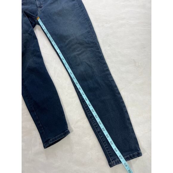 J. Crew Denim High-Rise Toothpick Skinny Leg Stretch Jean 27 Capsule Trendy - Picture 7 of 7